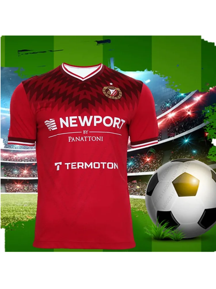 25-26 جديد البولندية لكرة القدم الرجال كرة القدم جيرسي بولندا التجفيف السريع Arka Gdynia جيرسي كيت الرجال Polska كرة القدم طفل جيرسي أطقم #3