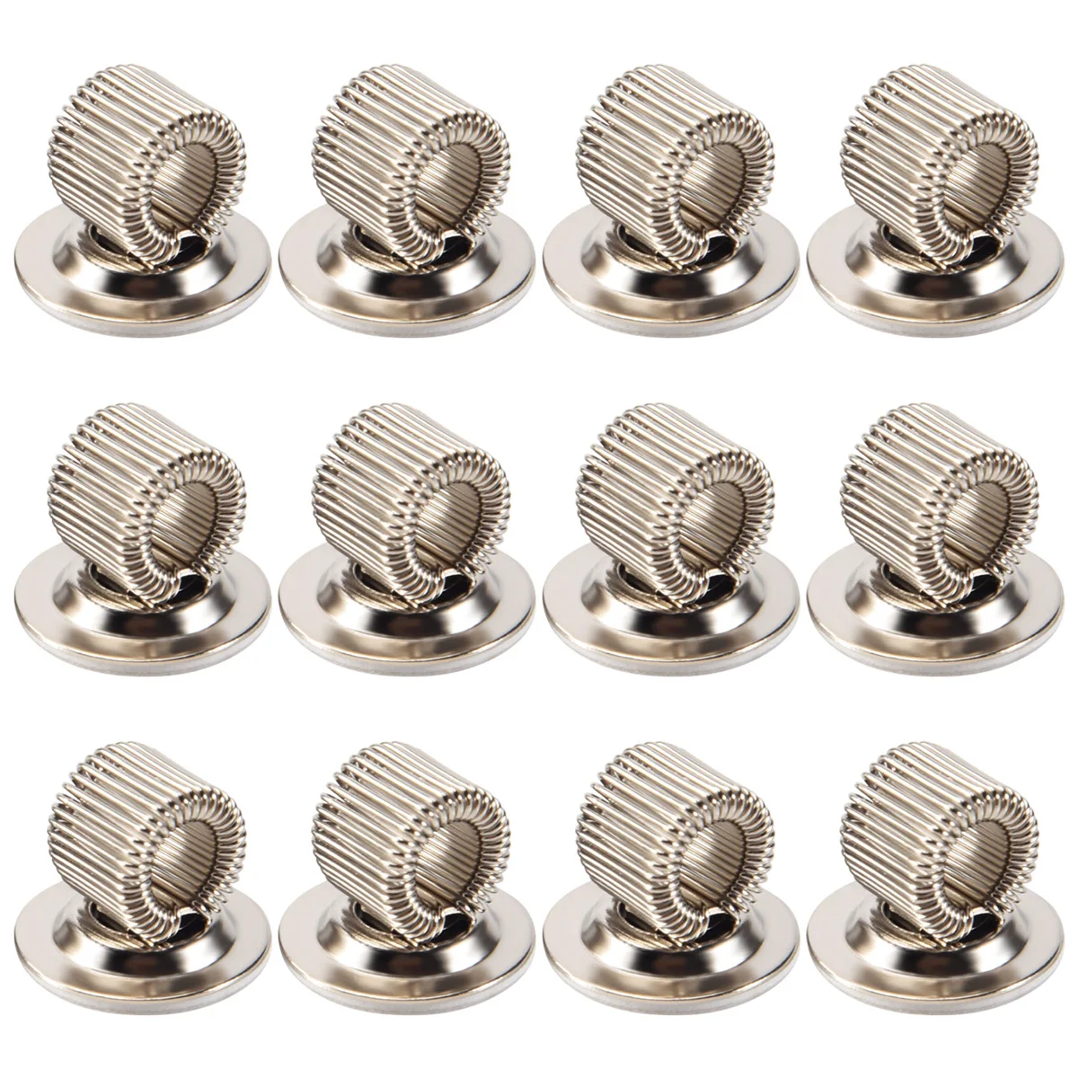 스테인리스 스틸 펜 연필꽂이 클립, 조절 가능한 용수철 루프, 자체 접착 펜 클립 홀더, 12 개