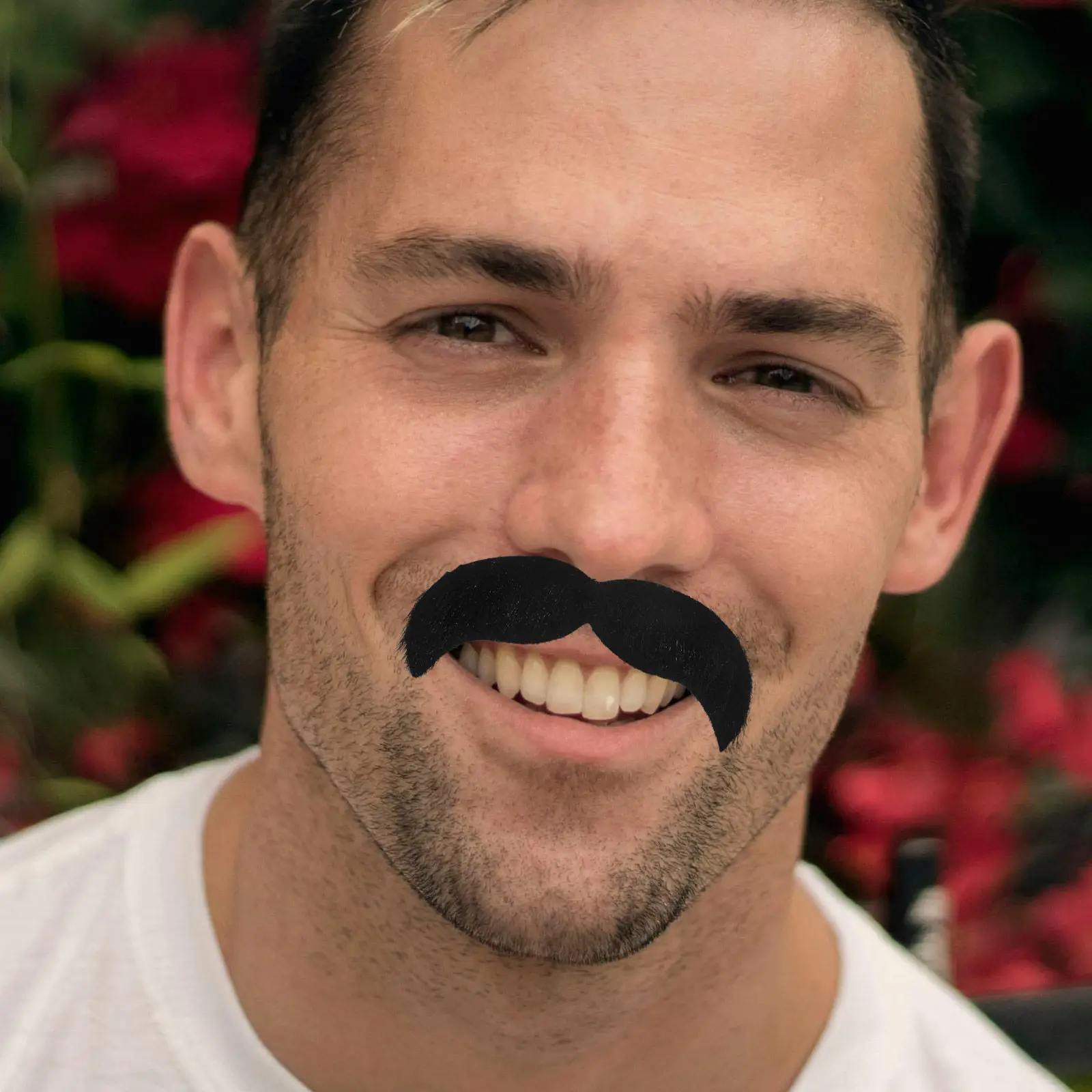 Bigote Falso Realista para Hombre, Accesorio de Disfraz, Diseño Realista para Halloween, Cosplay, Mascarada