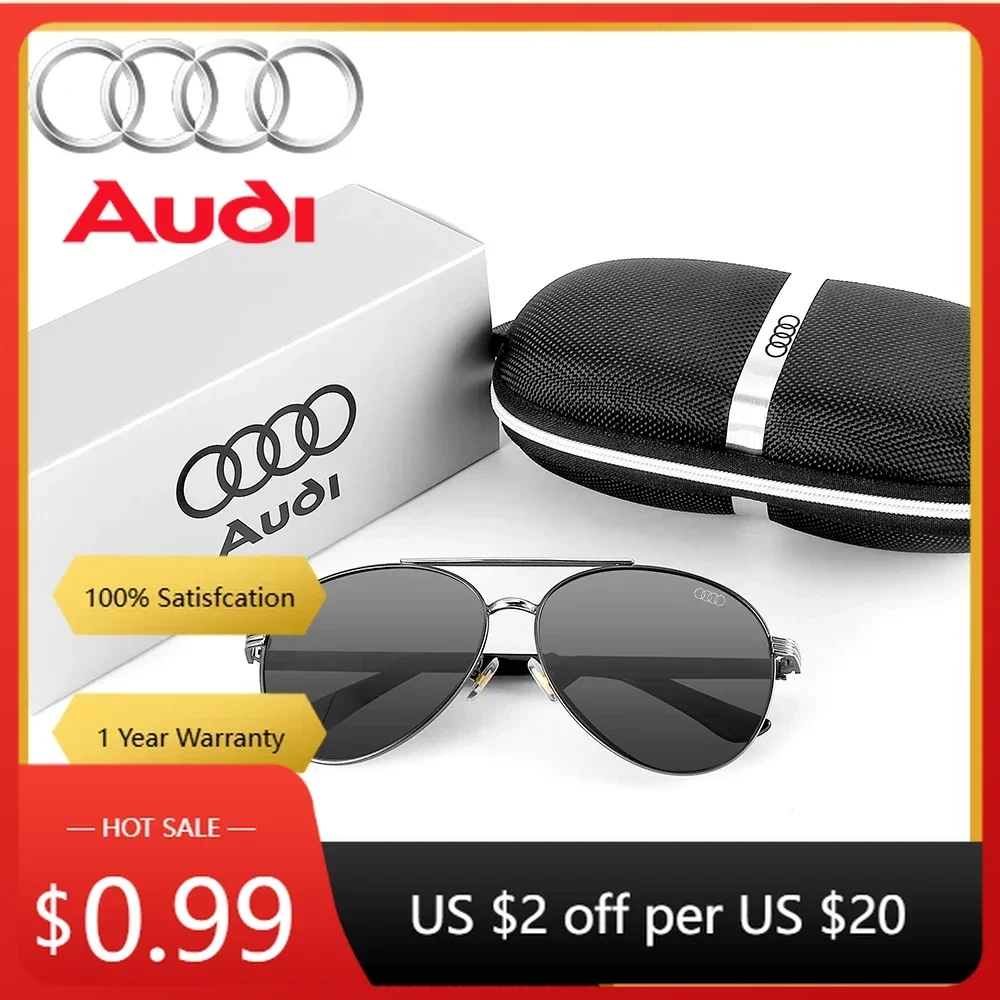 

Новые колпаки на колеса 2025 года для Audi: солнцезащитные очки с логотипом Audi для защиты от УФ-излучения, для вождения на открытом воздухе, для Audi Sline S3 S4 S5 S6