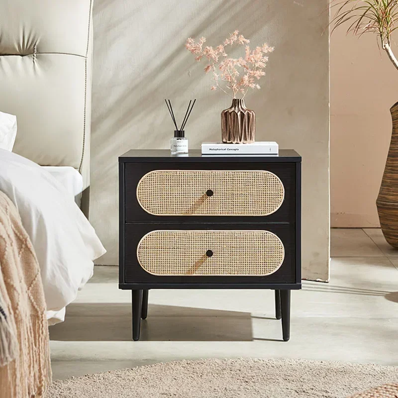 Bed Side Table Gamer Cabinet Mini Tables Sofa Bedside Narrow Storage Locker Auxiliary Small Night Open Cabinets Hanging Wood