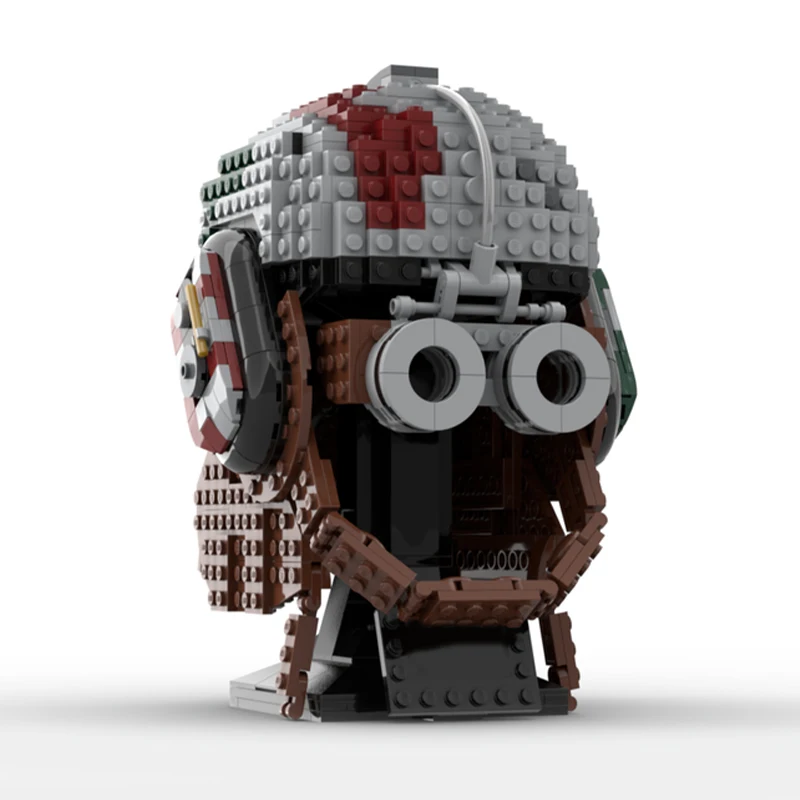 

656PCS MOC (star Battle) Anakin Skywalker's Podracer Helmet Boy's Toys Creative Building Blocks Decompression Toys