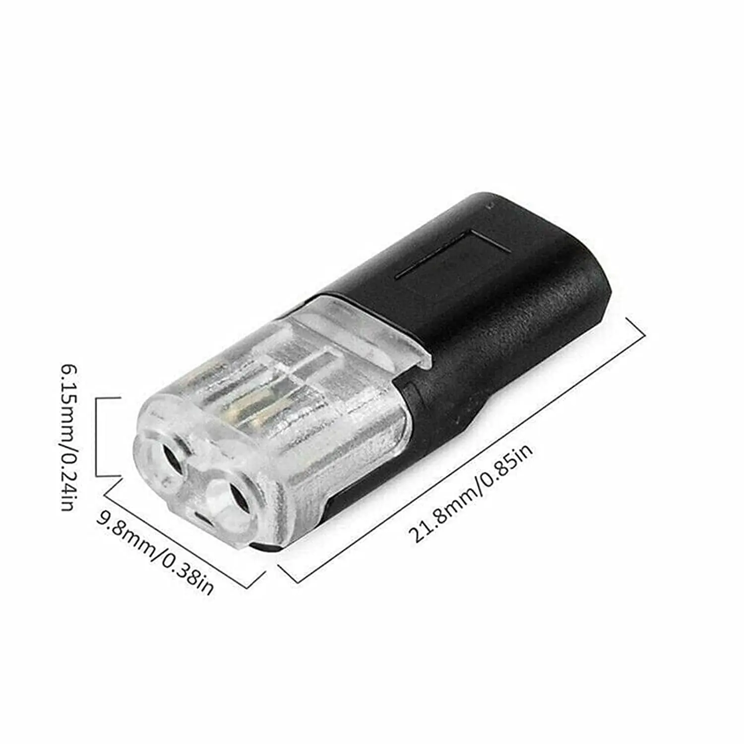 2 Pin Way Plug Car Waterproof Electrical Connector Wire Cable Automotive 12pieces/set