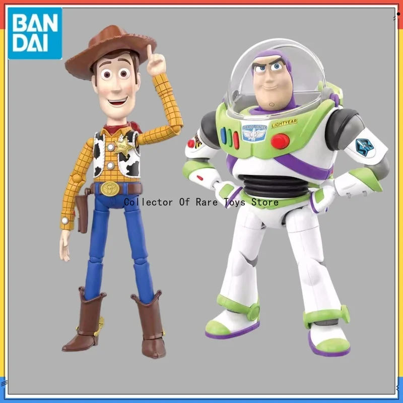 

Bandai Spot Toy Story 4 Woody Cowboy Sheriff Buzz Lightyear Hand-made Model Assembly Children's Toys Holiday Gift Collection