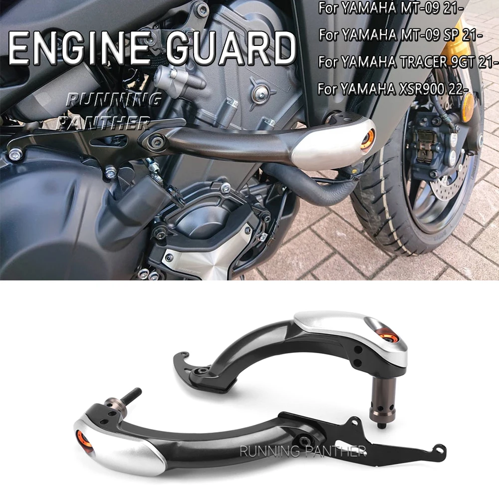 

Motorcycle Engine Frame Slider Anti Falling Crash Protector Guard Bar FOR YAMAHA MT-09 MT09 SP TRACER 9 GT 9GT XSR900 XSR 900