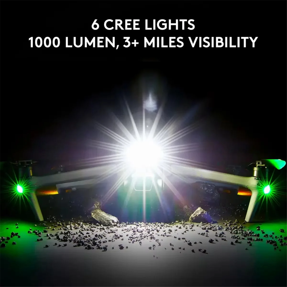 AA91 For VIFLY Strobe Platinum High Power 4 Color LED Navigation Light 6 Cree Led Lights 1000 Lumen FAA for FPV Drone Strobe - Image 4