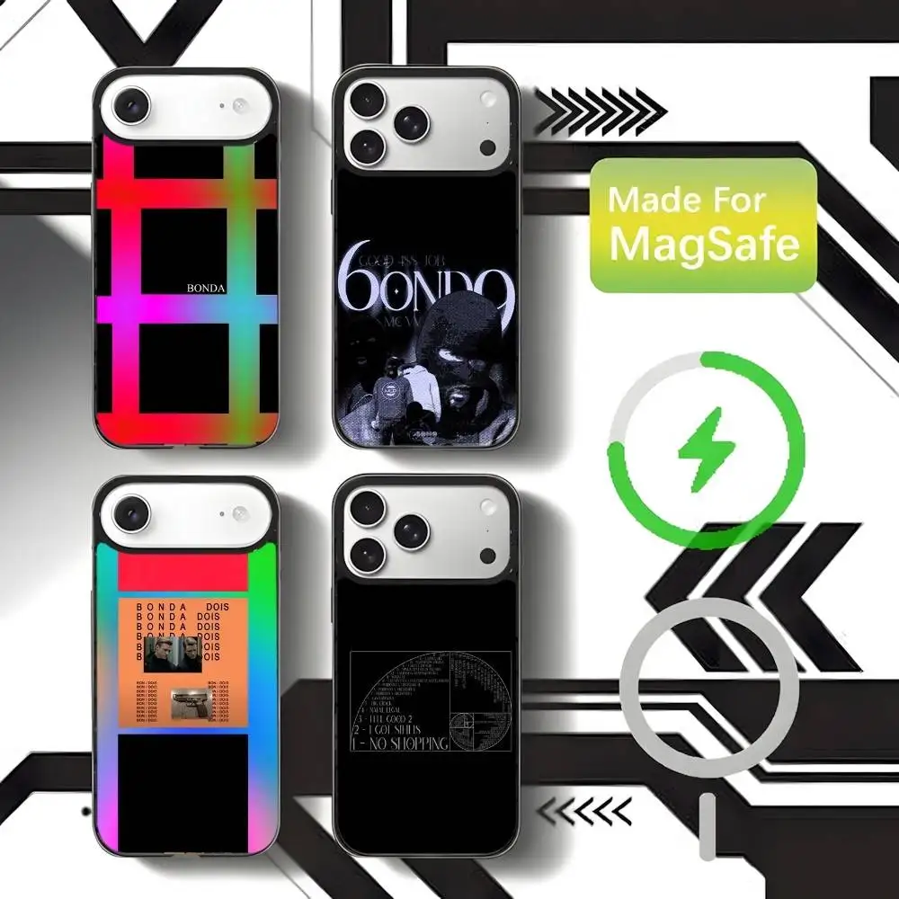 

Чехол для телефона BONDA Zutaten для iPhone 17,16,15,14,13,12,11,Pro,Max,Plus,Mini,SE4,E с магнитной беспроводной зарядкой Magsafe