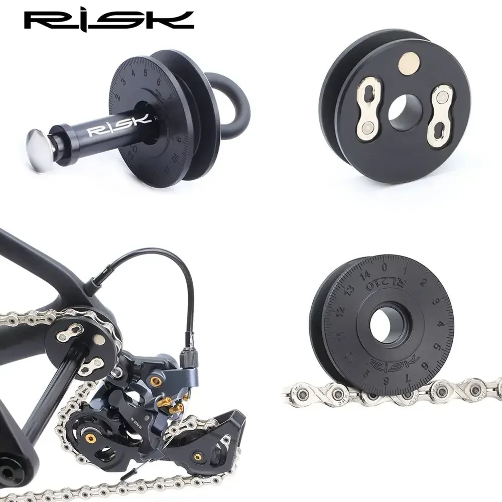 RISK Bike Chain Clean Keeper Tool With Quick Release Lever For Barrel/12mm Bucket Shaft Frame Bicycle Chain Washing Holder