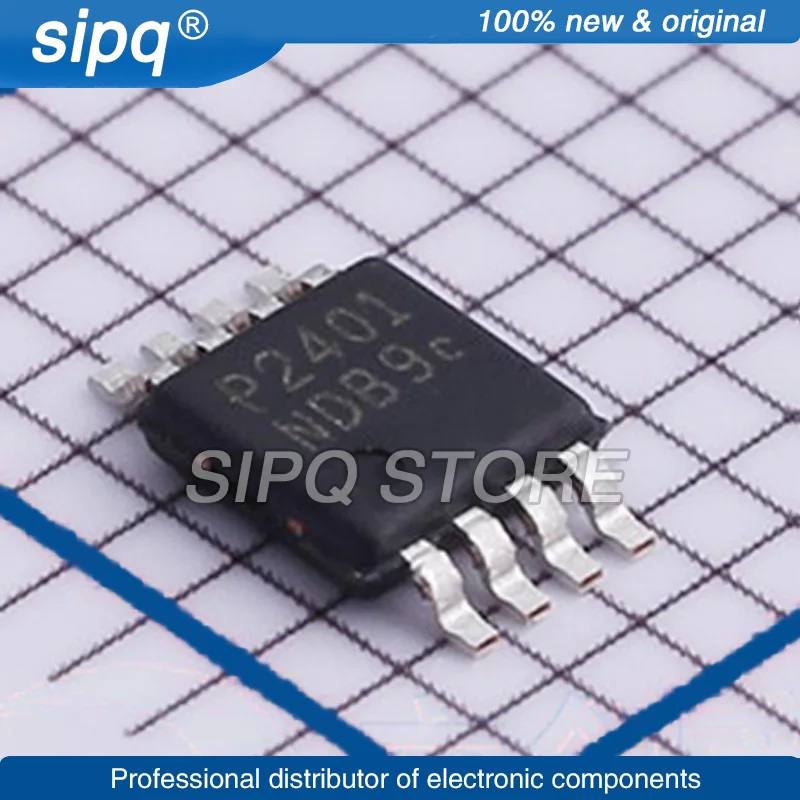 100PCS/LOT PAM2401SCADJ PAM2401 BOOST CONVERTERTYPE ADJUSTABLE 1A 2.5V~5V 900MV~4.75V MSOP-8 DC-DC CONVERTERS Original