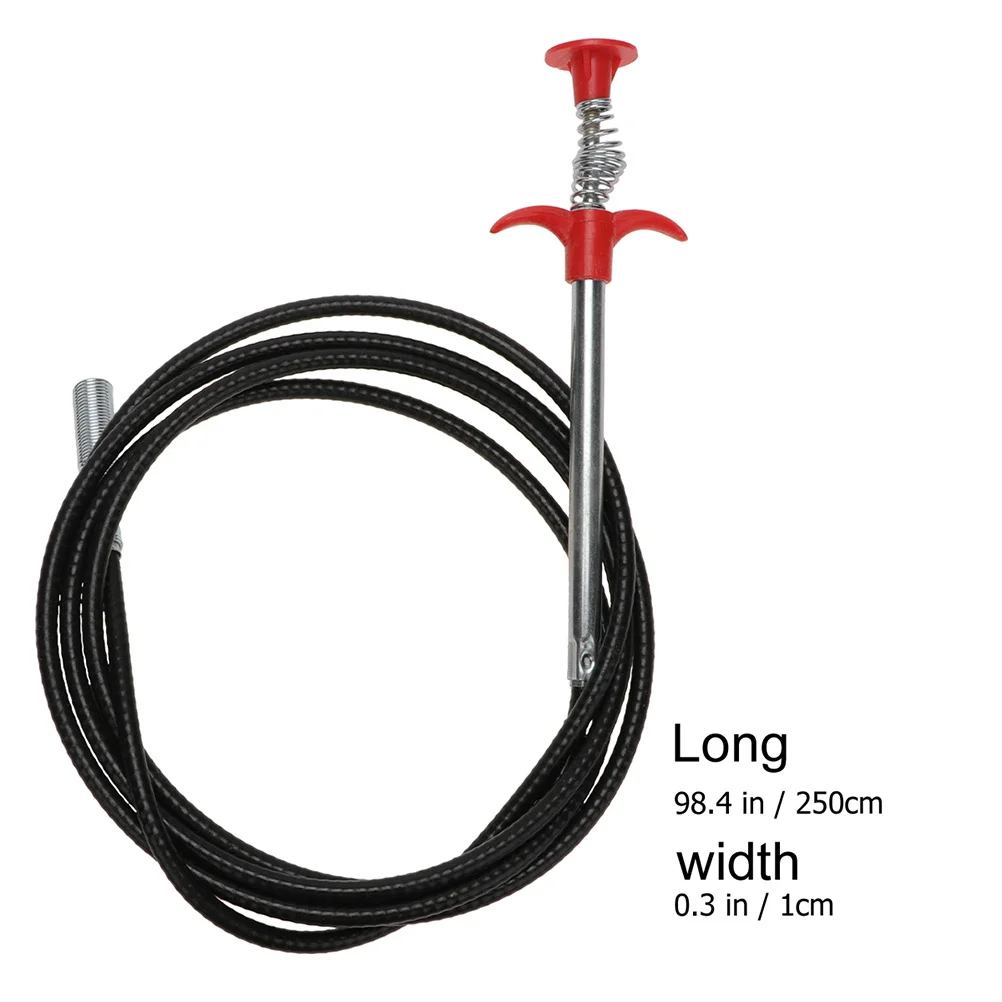 2 قطعة استنزاف نظيفة مخلب أداة المنتزع المرنة لصلبة الوصول إلى زوايا المطبخ الحمام تنظيف لوازم التنظيف