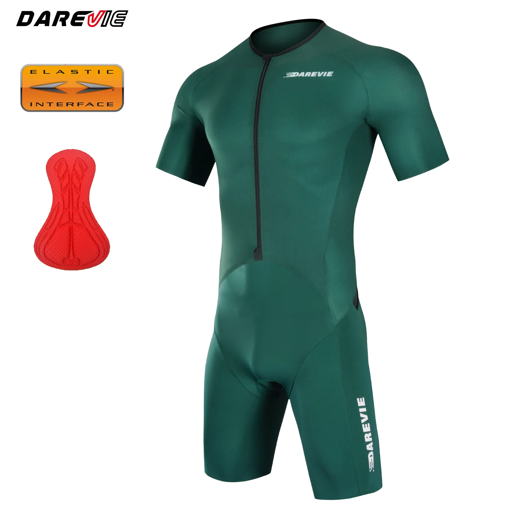 

DAREVIE Cycling Sets Italy Elastic Interface Pad Top Level Triathlon Cycling Suitdarevie cycling For Men