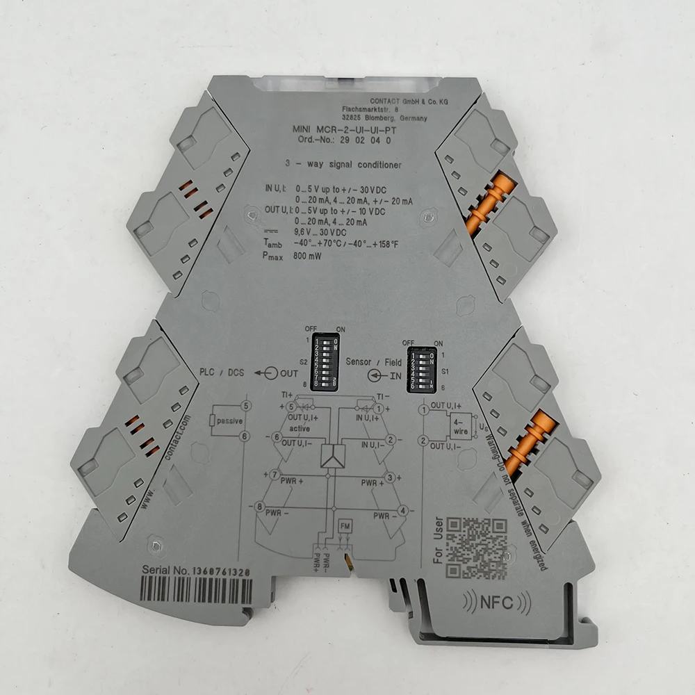 Signal Conditioner For Phoenix MINI MCR-2-UI-UI-PT 2902040