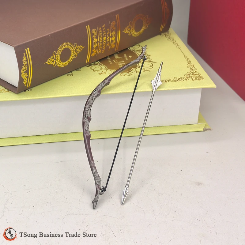 Réplica de Metal de 18cm, modelo de Metal, arco del Galadhrim, el Señor Legolas, hoja verde, los anillos, accesorios periféricos de película y televisión