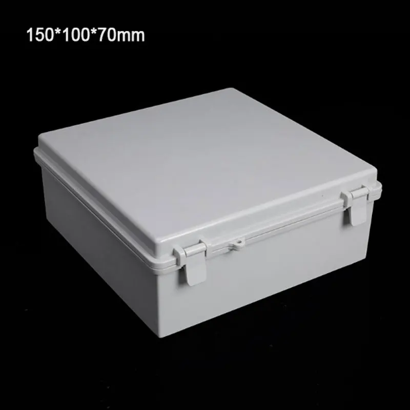Boîtier en plastique étanche à la poussière, interrupteur scellé, boîtier de câble électrique, borne de connecteur ShuBox