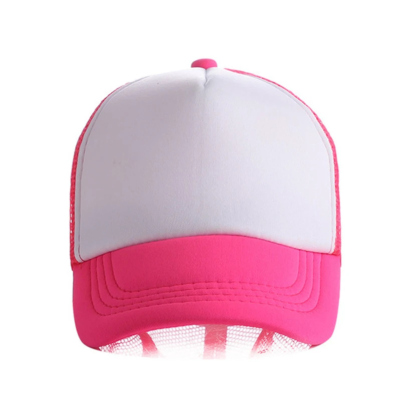 2023 New Mesh Baseball Cap For Kids Baby Boy Girls Summer Fashion Visors Cap Boys Girls Casual Snapback Hat Mesh Hip Hop Hats