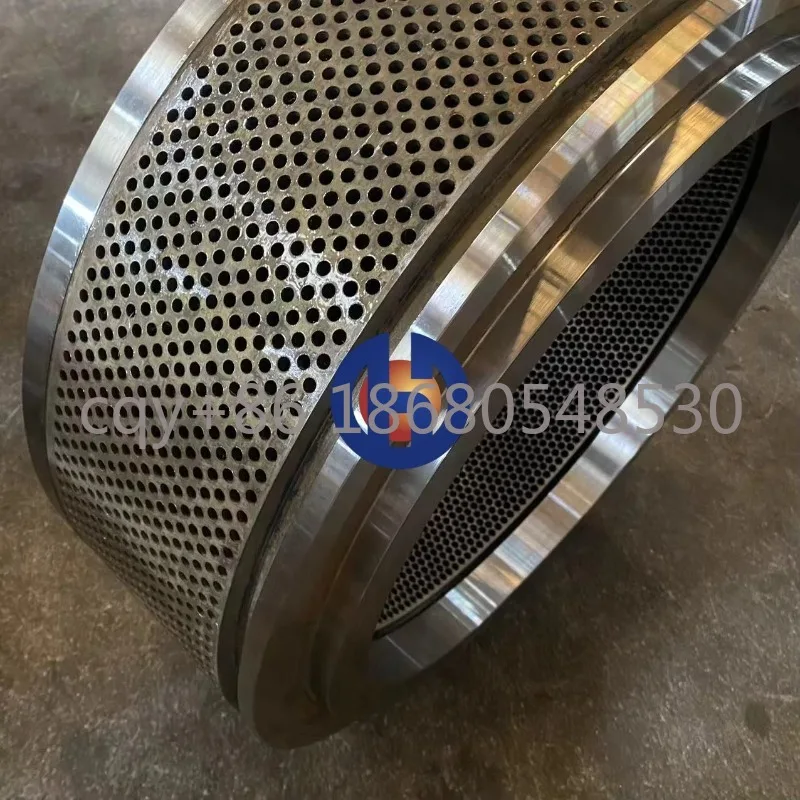 1Lo قابل للتخصيص سبائك الفولاذ المقاوم للصدأ حلقة الصلب يموت لآلة تغذية بيليه Ptn 650