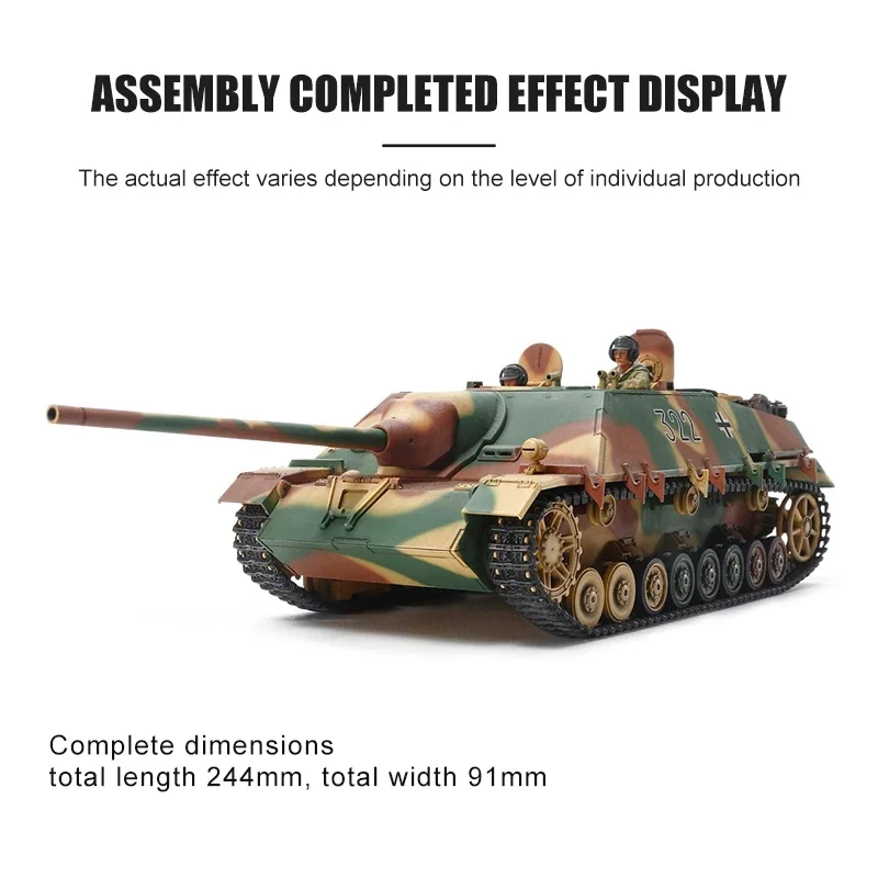 TAMIYA Assembly Model Kit 35340 German Destroyer Tank No. 4 70 (V) Lang 1/35