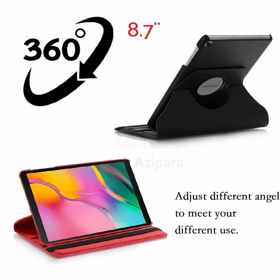 

8.7'' Coque for Samsung Galaxy Tab A7 Lite 2021 8.7 T220 T225 Case 360 Rotation Smart PU Case for Samsung A7 Lite 8.7 T220 Cover