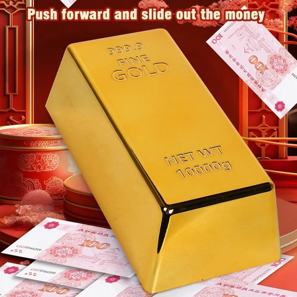 Wedding Simulation Red Envelope Box New Plastics Festival Money Box Party Decorations Surprise Gift Box Valentine's Day - Image 2