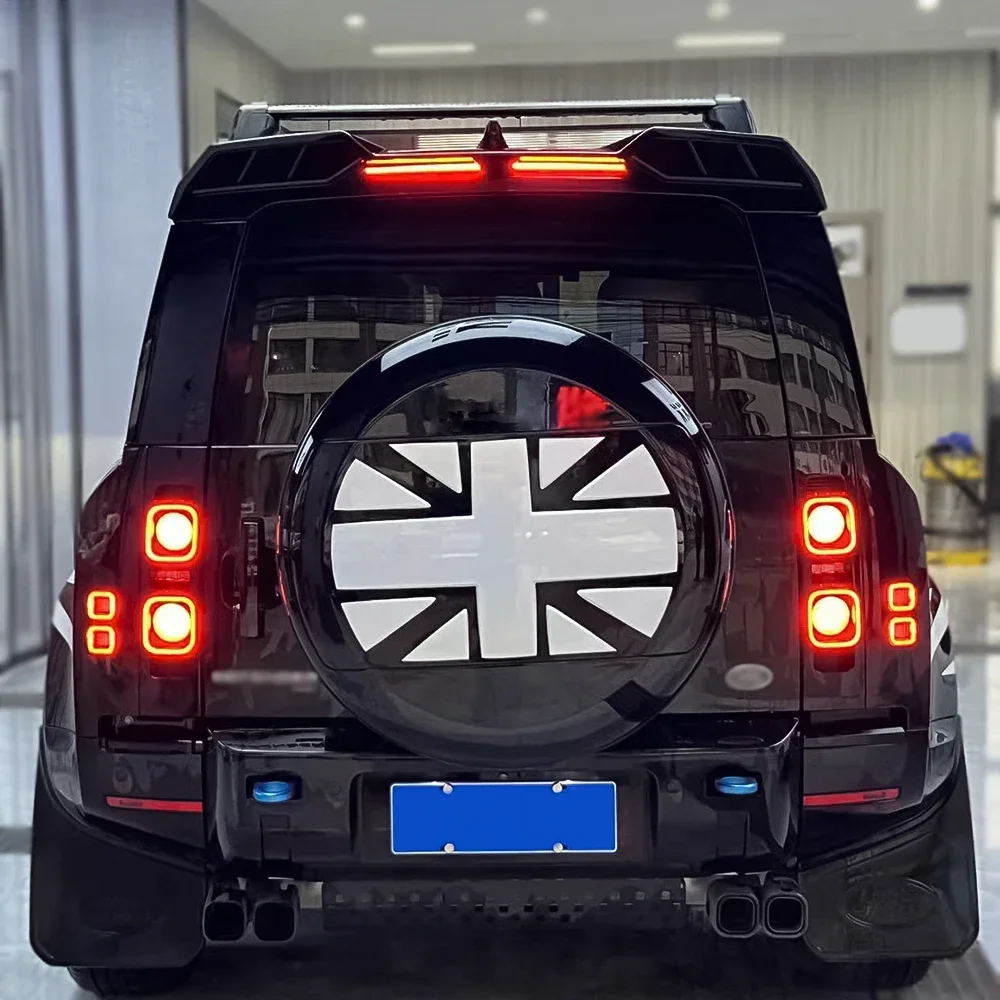 

Rear Roof Spoiler For Land Rover Defender 2020 2021 2022 High Quality Car Rear Wing Sport Accessories Body Kit