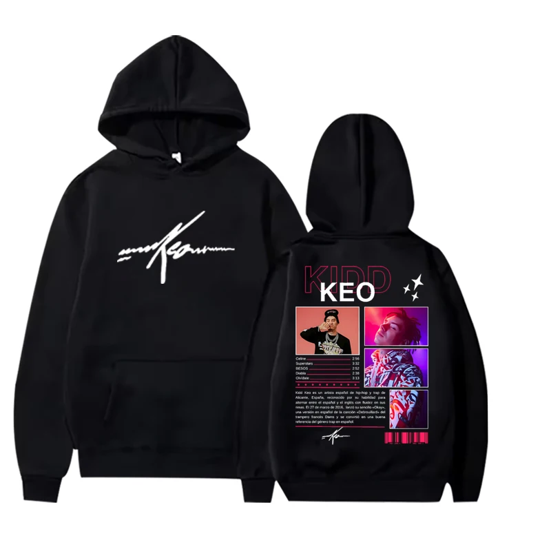 

Rapper Kidd Keo hoodie men women vintage Fashion Long sleeve Sweatshirt with print streetwear Graphics oversized hoodie unisex