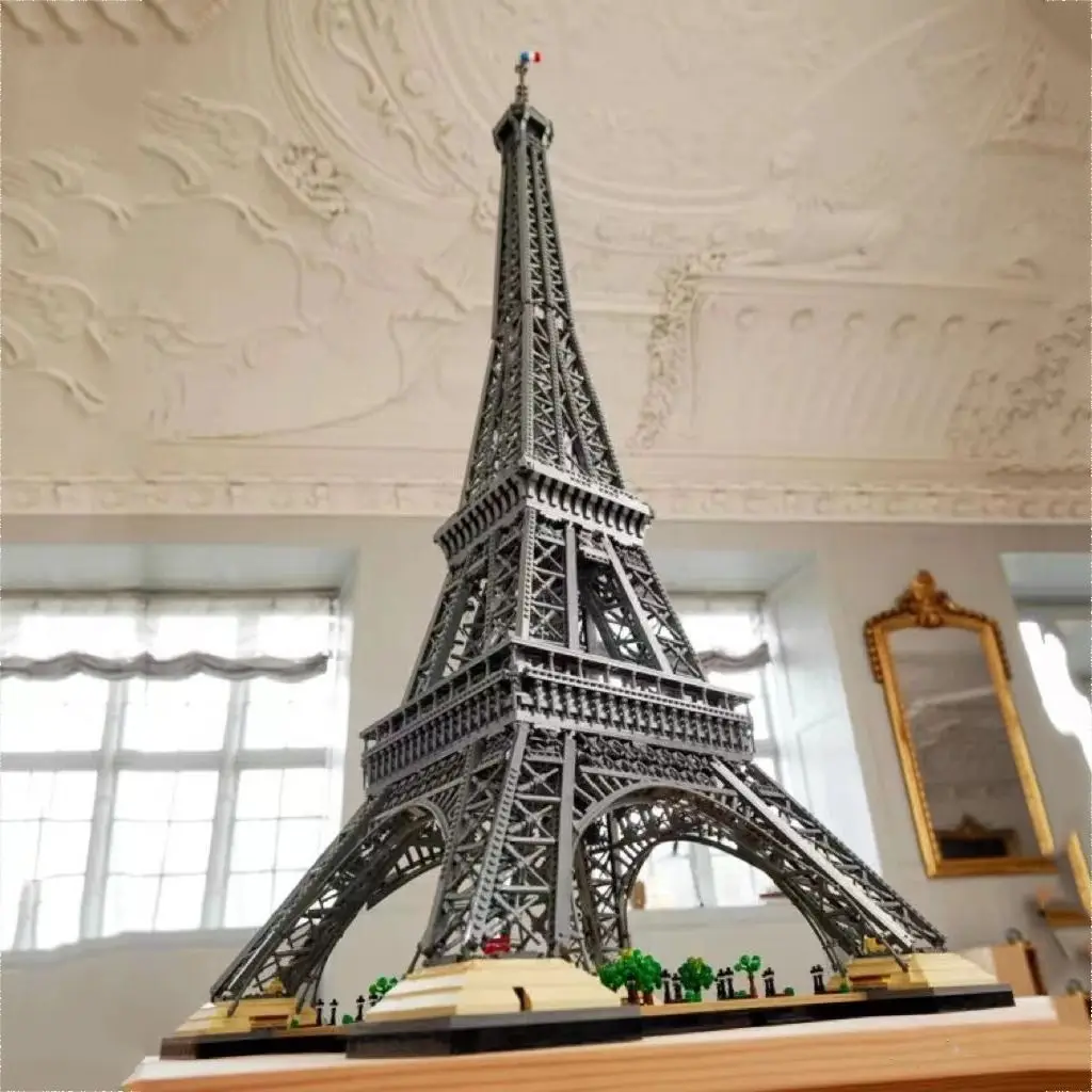 10001 PCS Large Eiffel Tower Building Blocks Kids Birthday Christmas Gifts Toy Children's educational toys