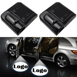 1PCS Car Styling Led Car Door Welcome Laser Projector Logo Ghost Shadow Light Wireless Car Door Courtesy Lamp Car Accessories