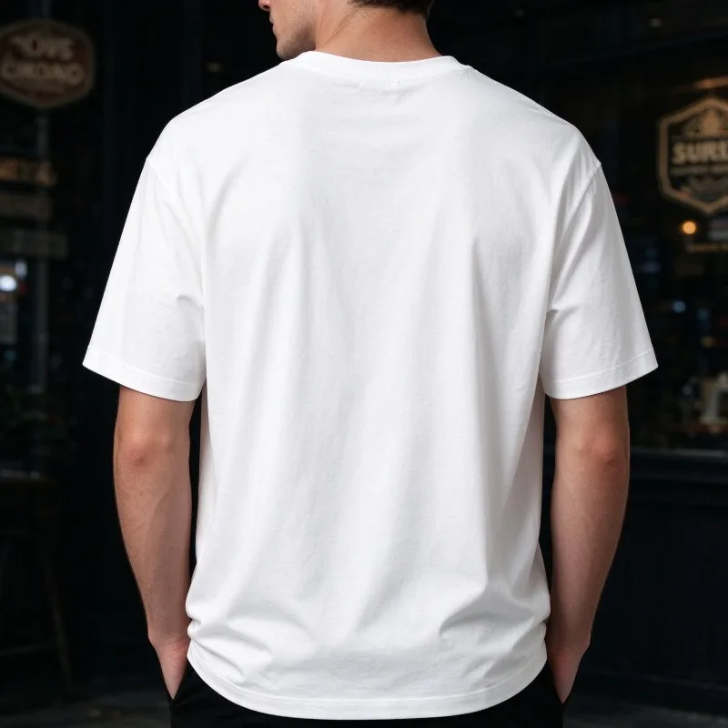 RADICALIZED BY BASIC DECENCY T-Shirt Men Modal Short Sleeve Crow Badge Graphic Casual Street Tee Top Y2K Retro Gothic Streetwear