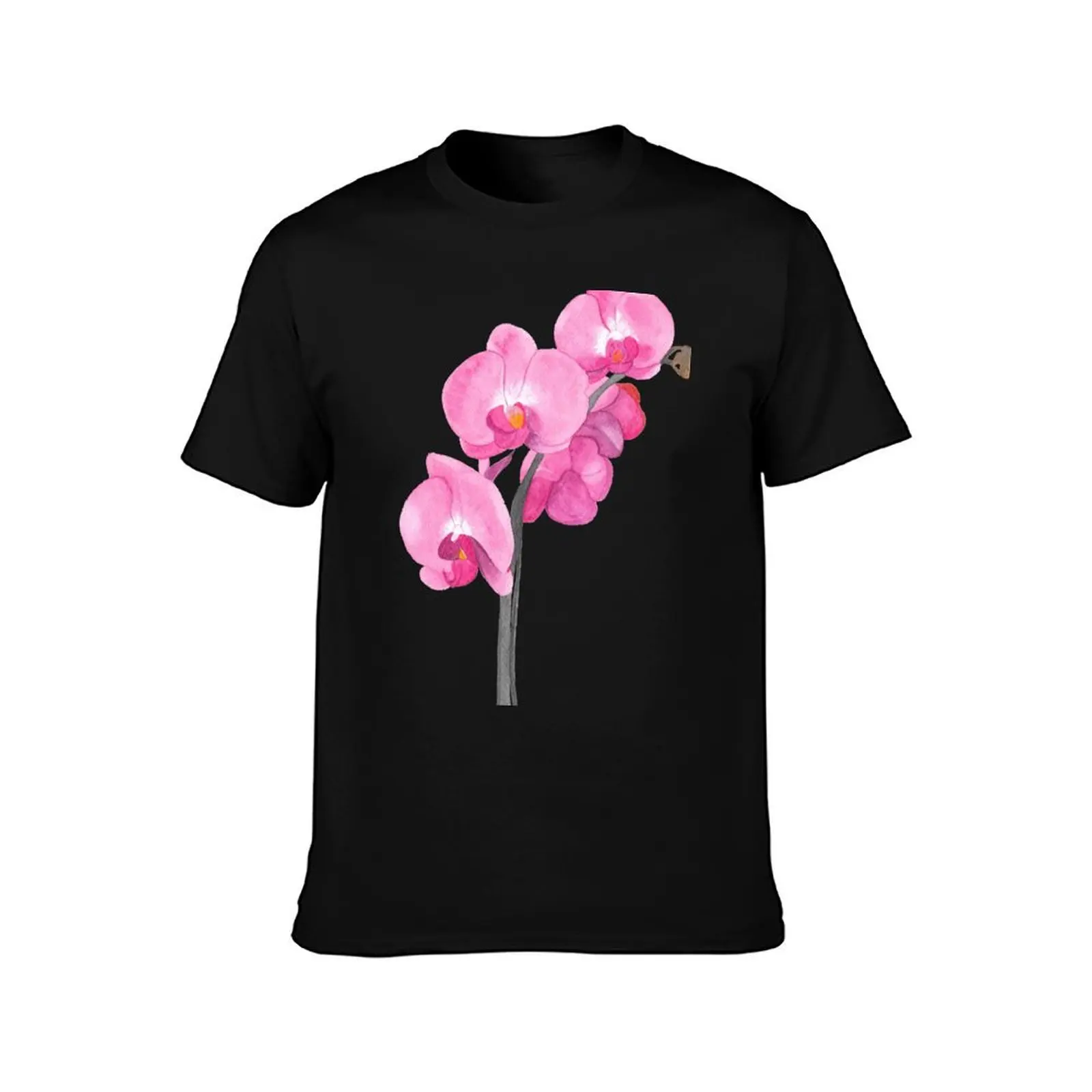 Watercolor orchid T-Shirt Quick Dry Outdoor Sports T-Shirt