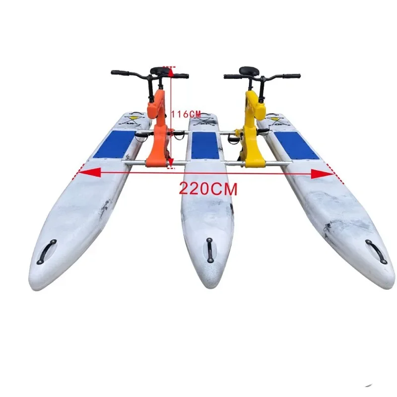 Water Single Cycling Attractions Sightseeing Floating Water Cycling Sports Fitness Bikes Water Cycling