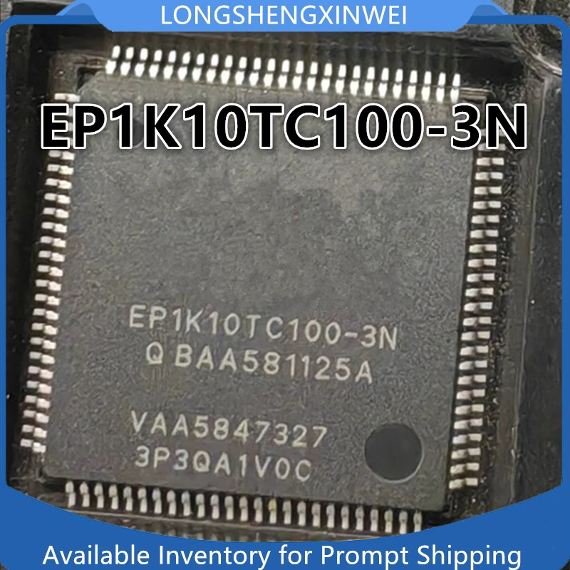 

2PCS EP1K10TC100-3N TQFP100 New