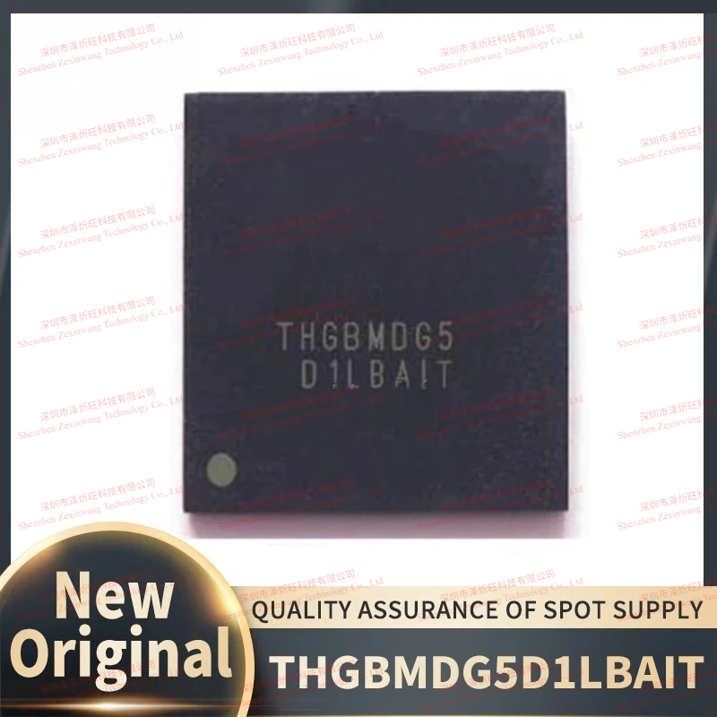 (5Pcs-10Pcs/Lot)  100% New Original THGBMDG5D1LBAIT 4GB EMMC BGA Chipset