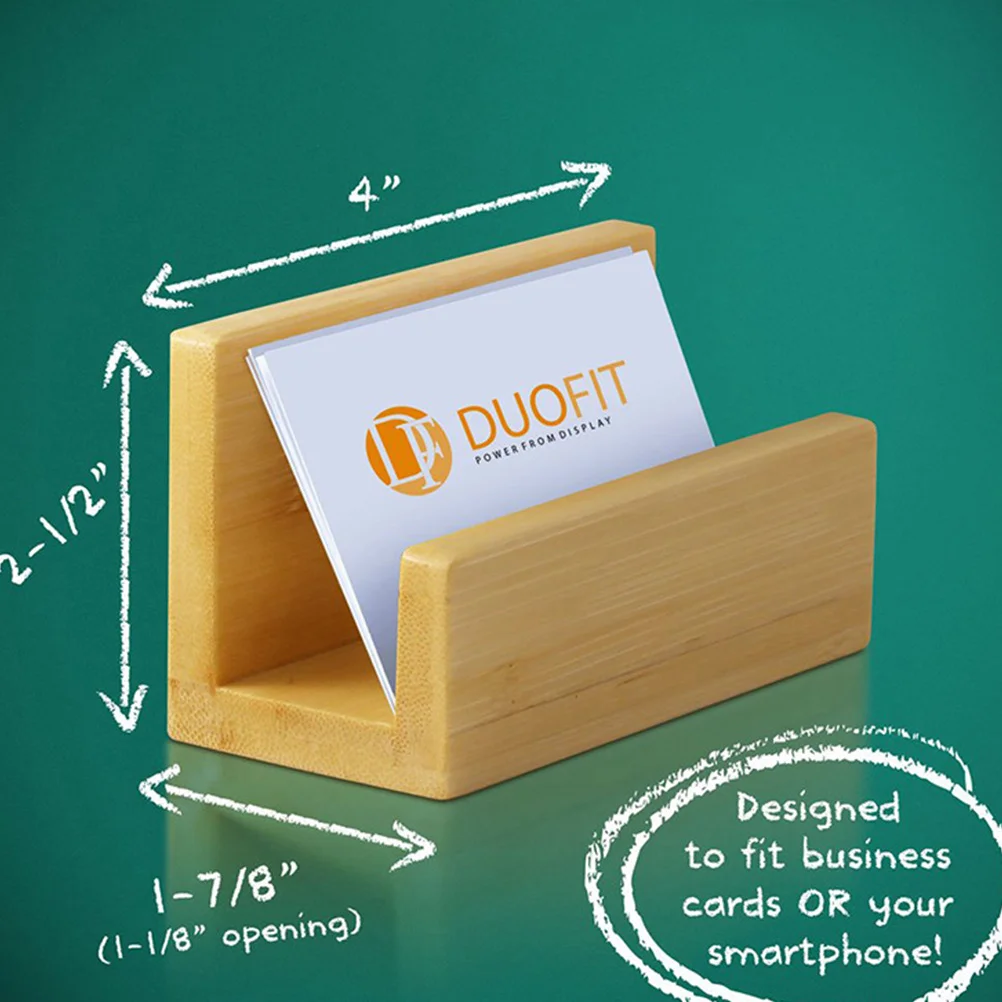 Multifunctional Name Case Business Card Storage Box Desk Organizer Holder for Office Hospital School Events Id Display Solution