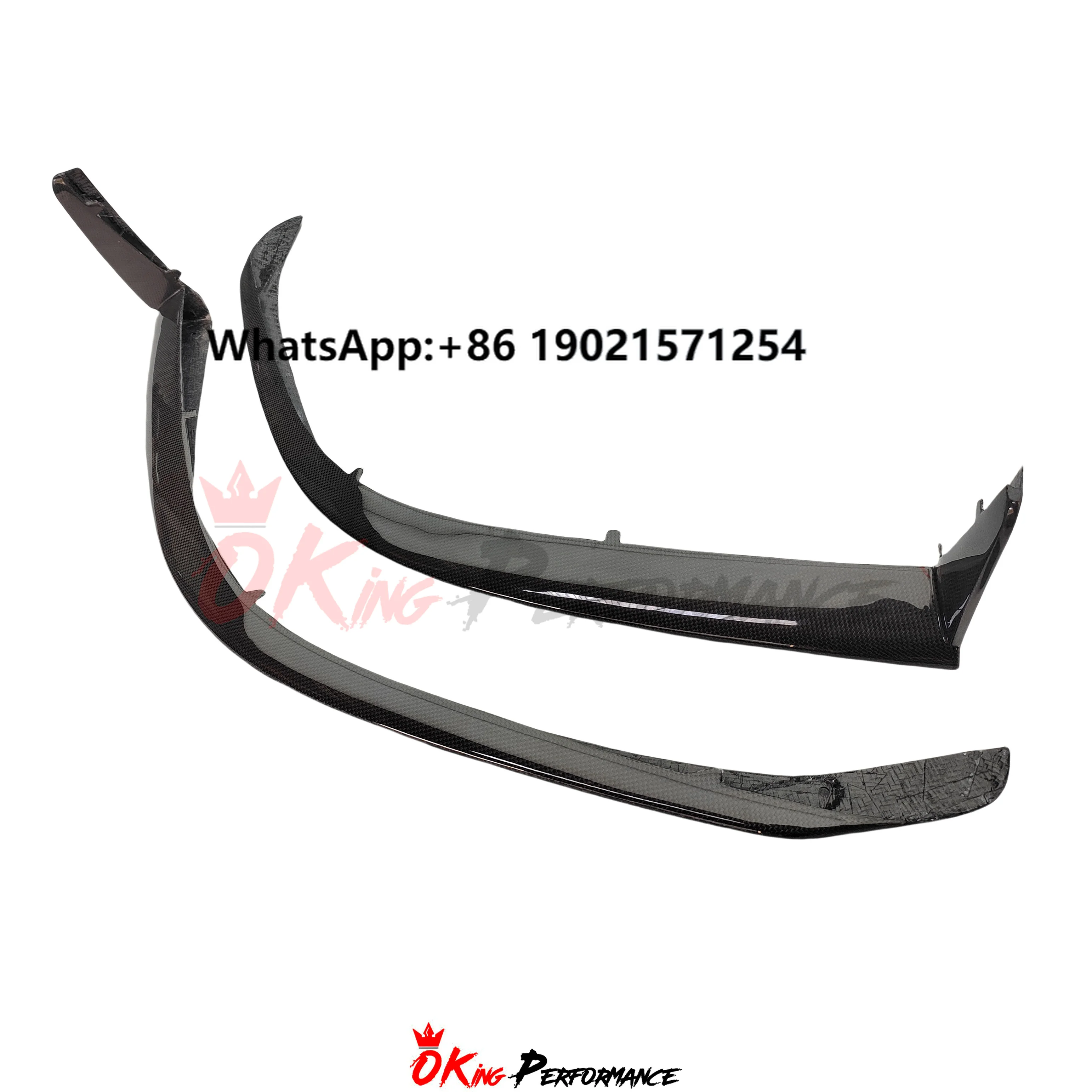 

OEM Style Dry Carbon Fiber Front Lip for Ferrari 296 GTB Body Kit