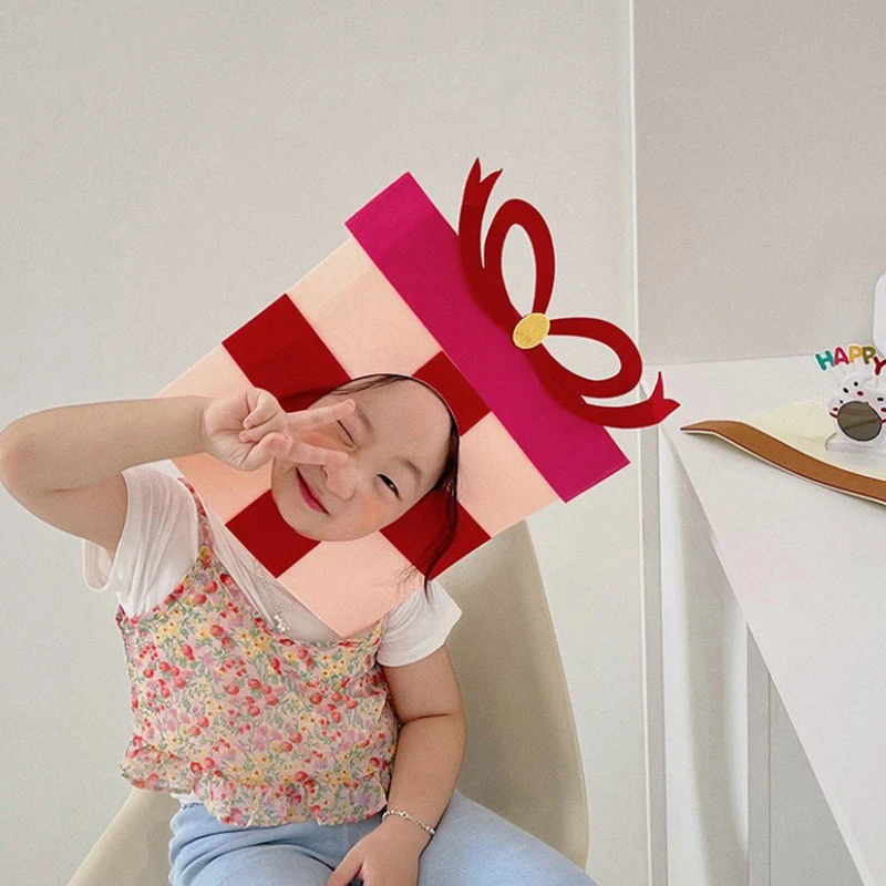 Birthday Party Supplies Funny Hat Ins Felt Birthday Hats photography props Party Cap with Rope Kids Party Cap Party Photo Props