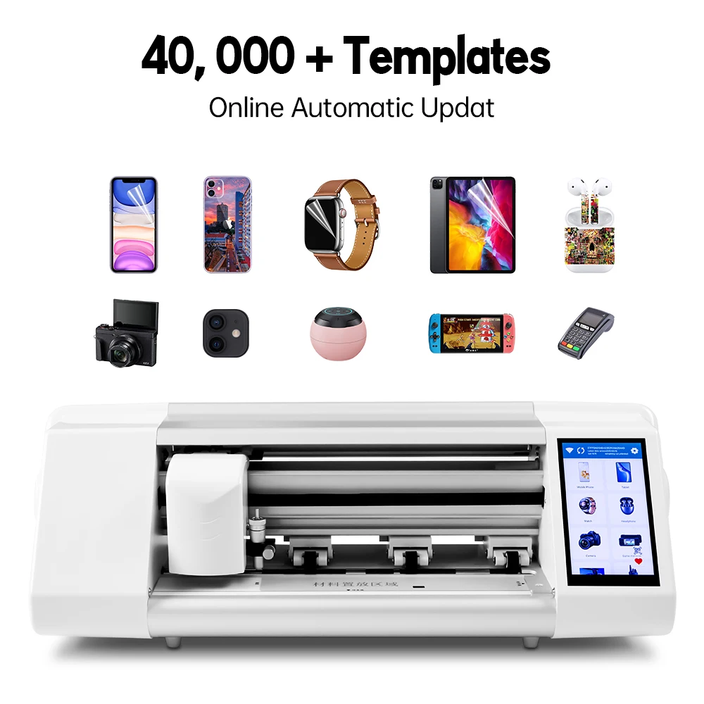 Unlimited Smart Mobile Phone TPU Hydrogel Film Cutter Plotter Back Skin Sticker Making Screen Protector Cutting Machine