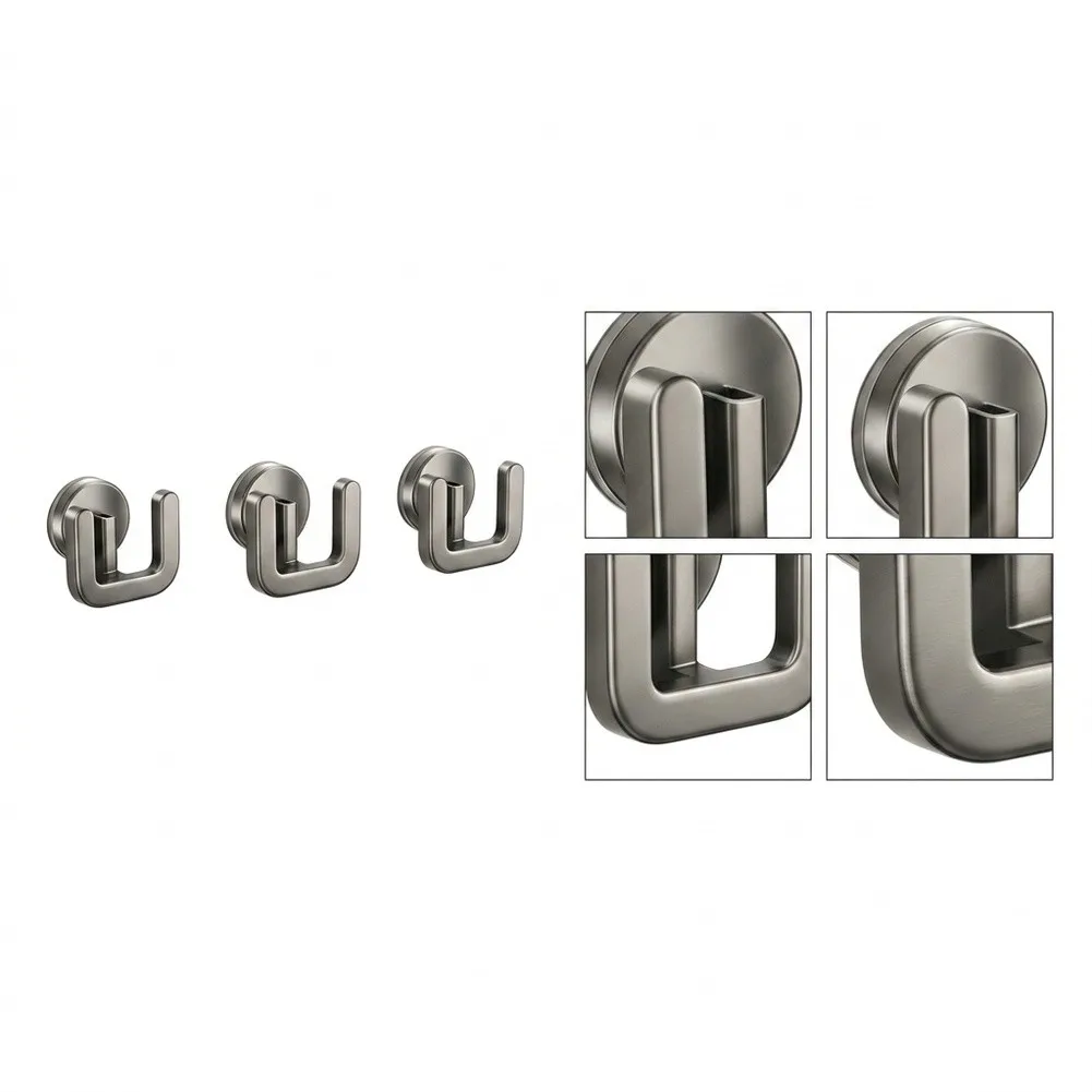 Compact Wall Mounted Slipper Rack with Suction Cup Base Fits Small Bathrooms Balconies and Entryways for Daily Use