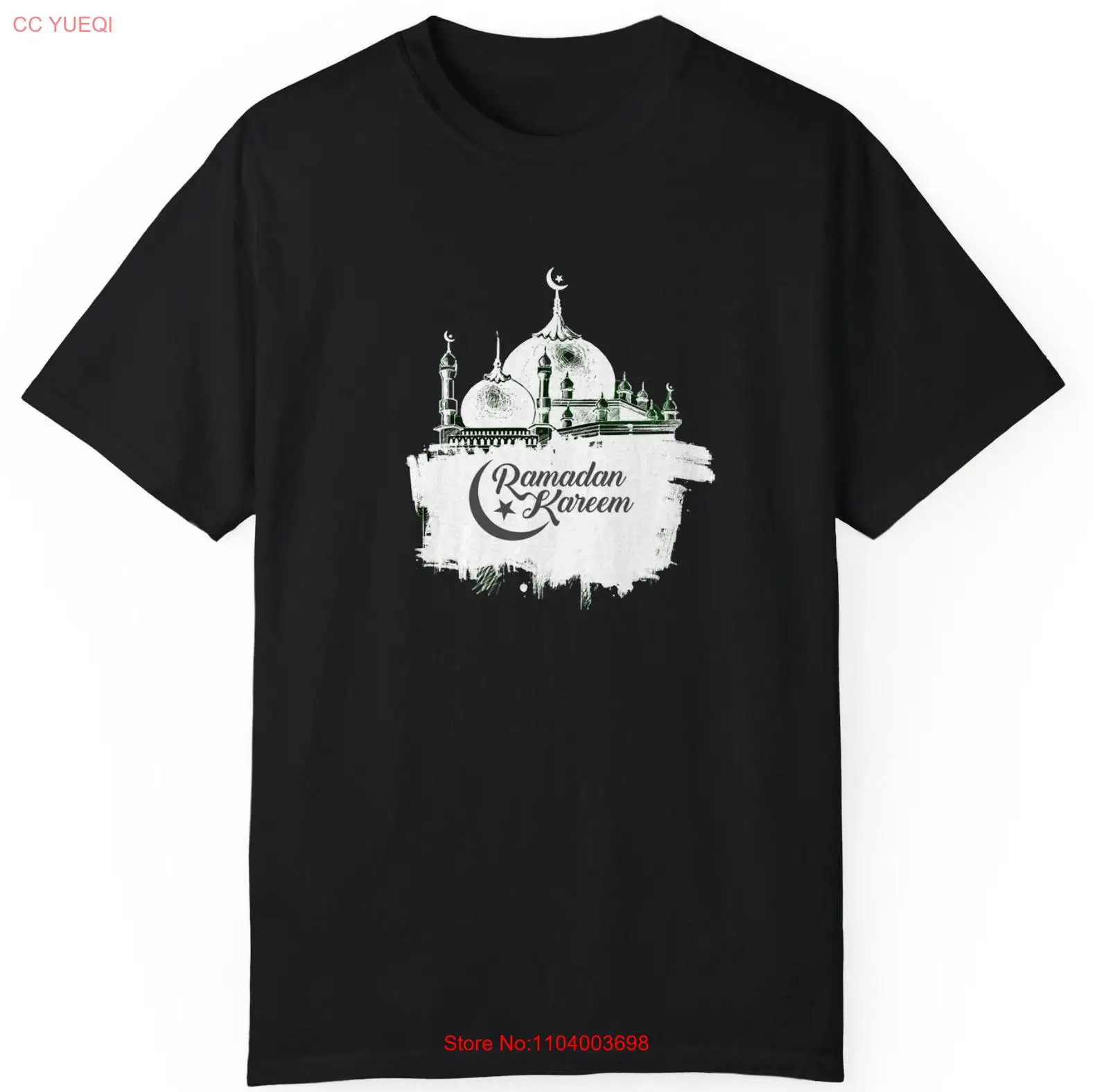 Eid Mubarak Celebration Calligraphy Muharram Wonderful Gift Unisex T-Shirt S-5XL