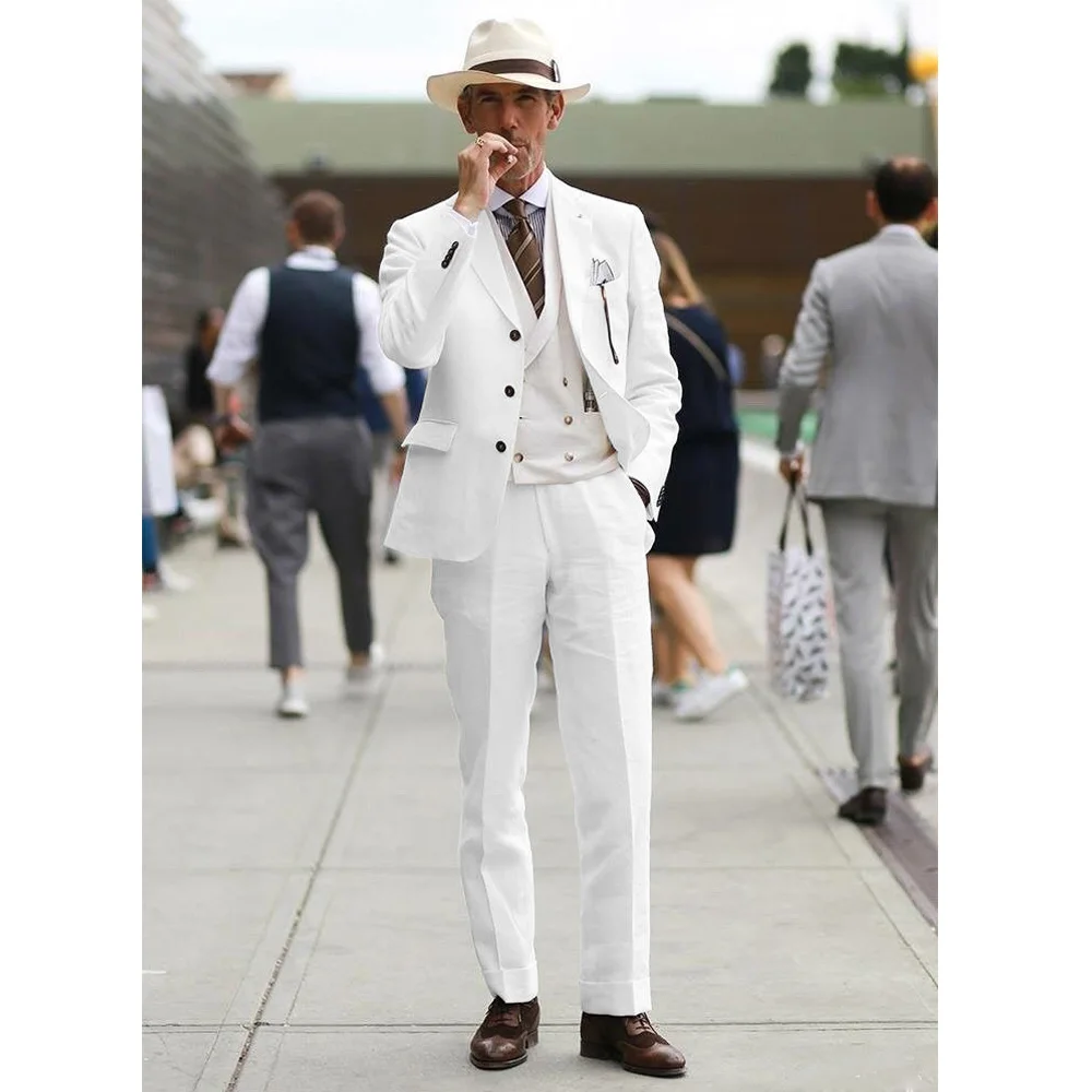 

2024 New High-quality Suit Two-piece High-quality Suit Suit New in Suits and Blazers for Men Men's Summer Suits Male Clothes
