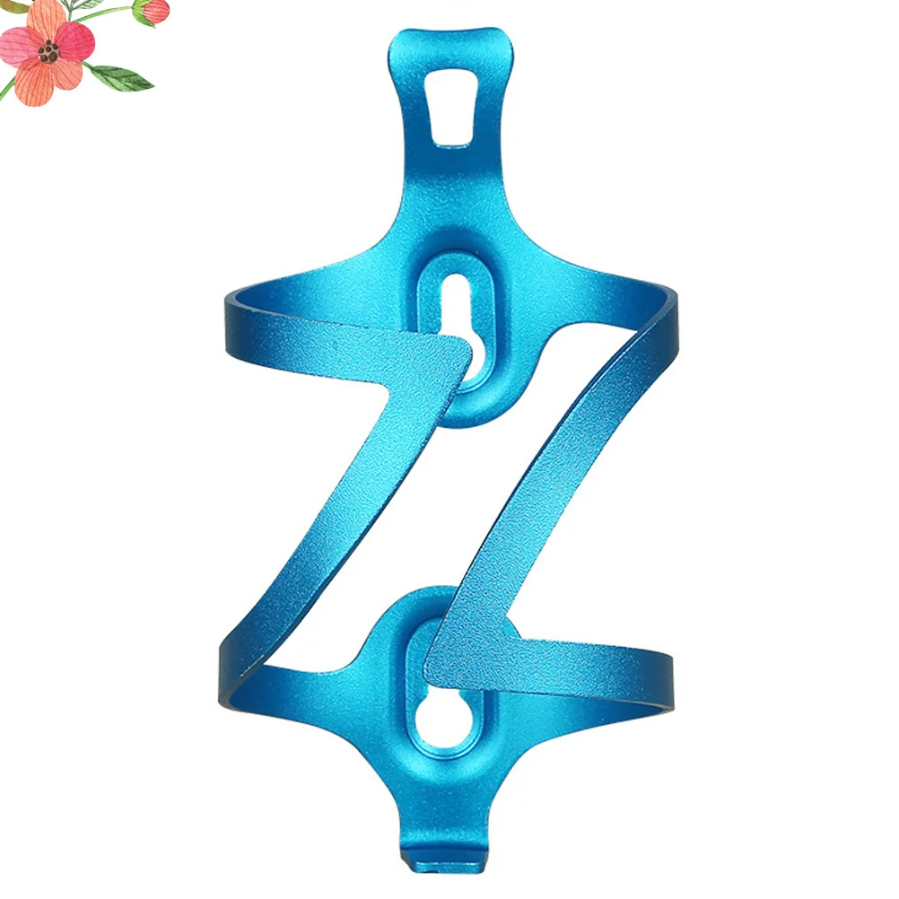 Bicycle Water Bottle Cage Aluminum Alloy Holder For Mountain Road Bike Sturdy Scratch Proof High Temp Resistant Cup