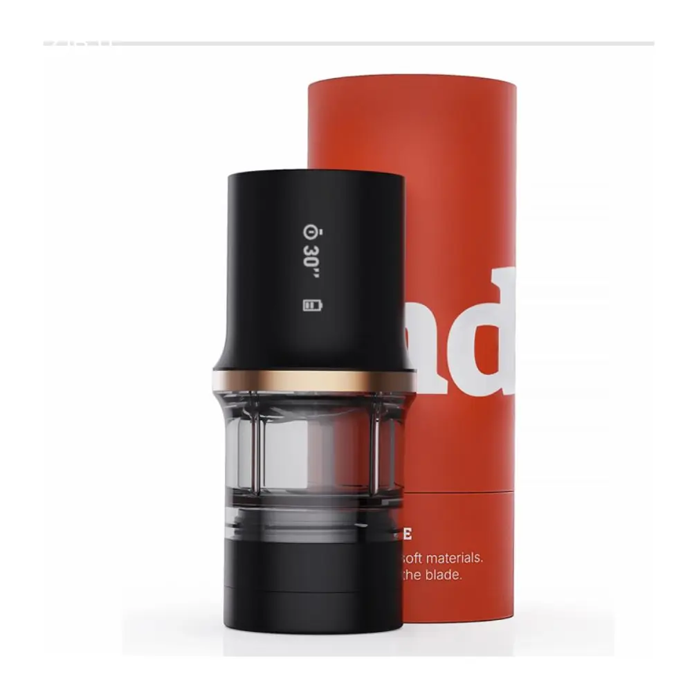 DEZIR.IT SMOKESHOP Newest LTQ Mini Electric Dry Herb Grass Grinder Four Styles High Speed Herbal Tobacco Crusher Gadgets for Men