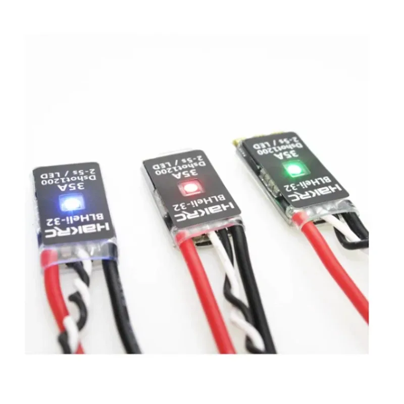 HAKRC 35A BLHeli_32 Dshot1200 2-5S Brushless ESC W/ LED for RC FPV Racing Drone RC Parts