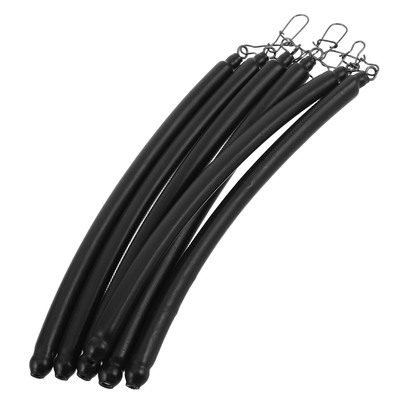 

6pcs Drag type Steel Safe PVC Catfish Fishing Weights Sinkers Reusable Longlasting Worm Fishing Gear