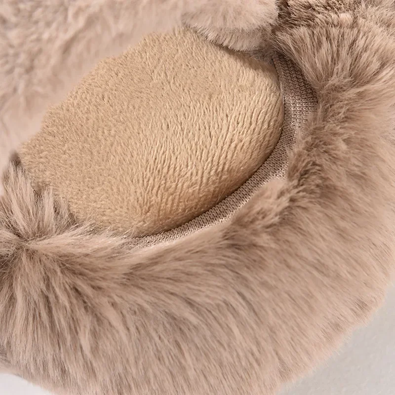 winter Warm Big Earmuff New fur solid color earmuffs Adult Children Classic Ear Cover Winter comfortable unisex Fur Earmuff