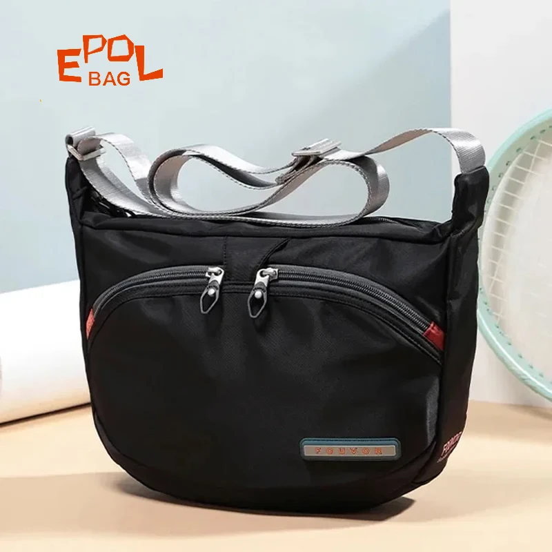 

Epol Women's Shoulder Bags Large Casual Fashion Red Crossbody Bag 2025 Trend Ladies Bags Lightweight Waterproof Handbags 2587-09