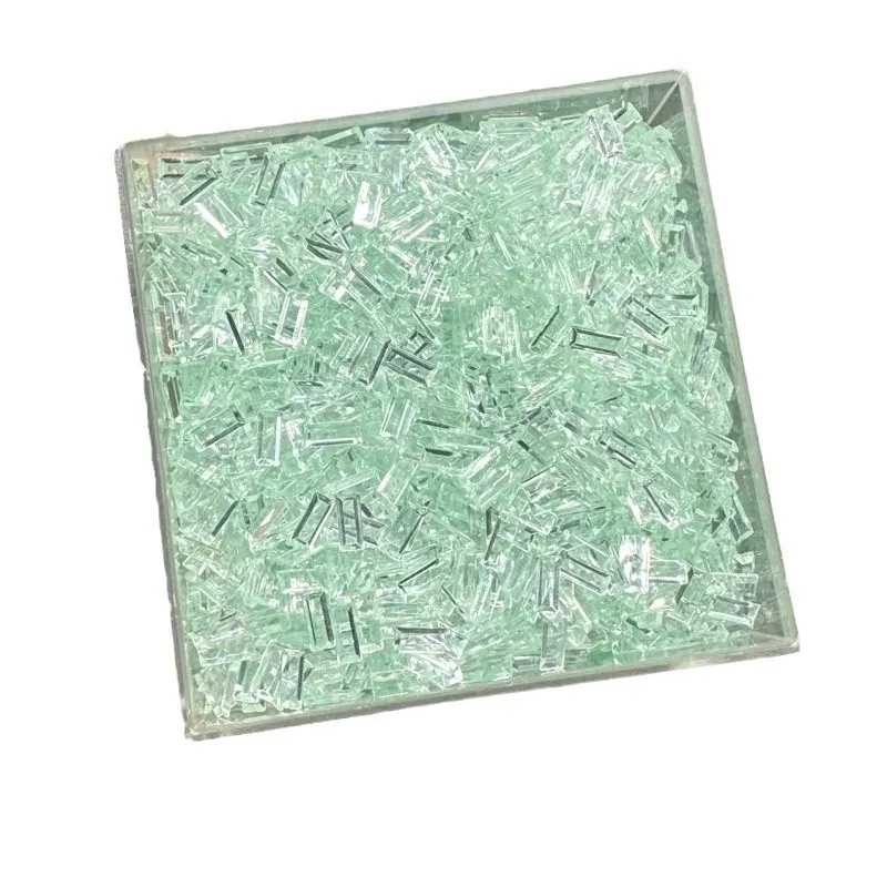 Bastoncino di ghiaccio acrilico da 10 g 3 * 7 Trapano piatto lungo Super adorabile Gingillo per nail art Ciondoli per unghie fai da te