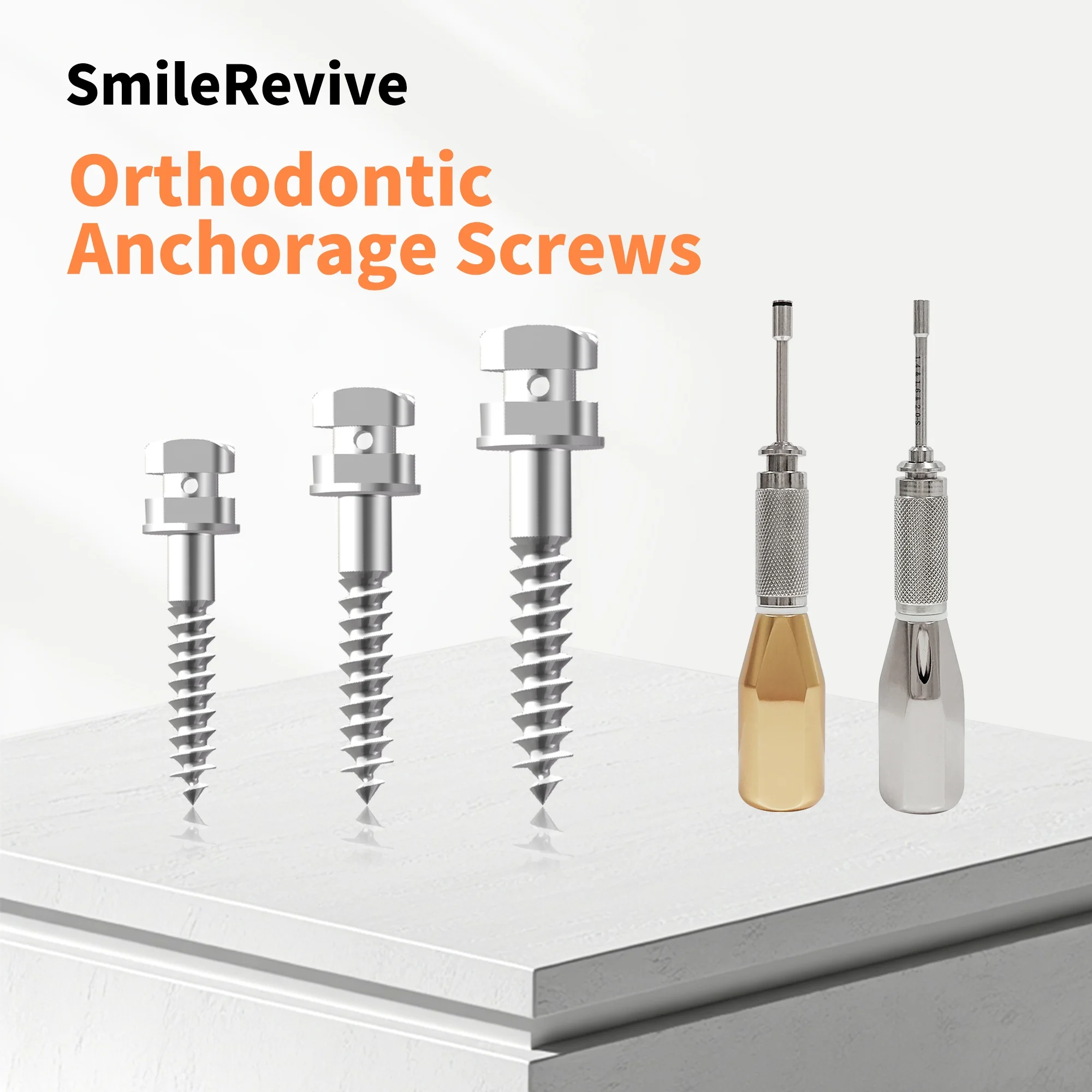 

Dental Orthodontic Implants Anchor Screws‌ Temporary Anchorage Device Mini-Screw Screwdriver Handles