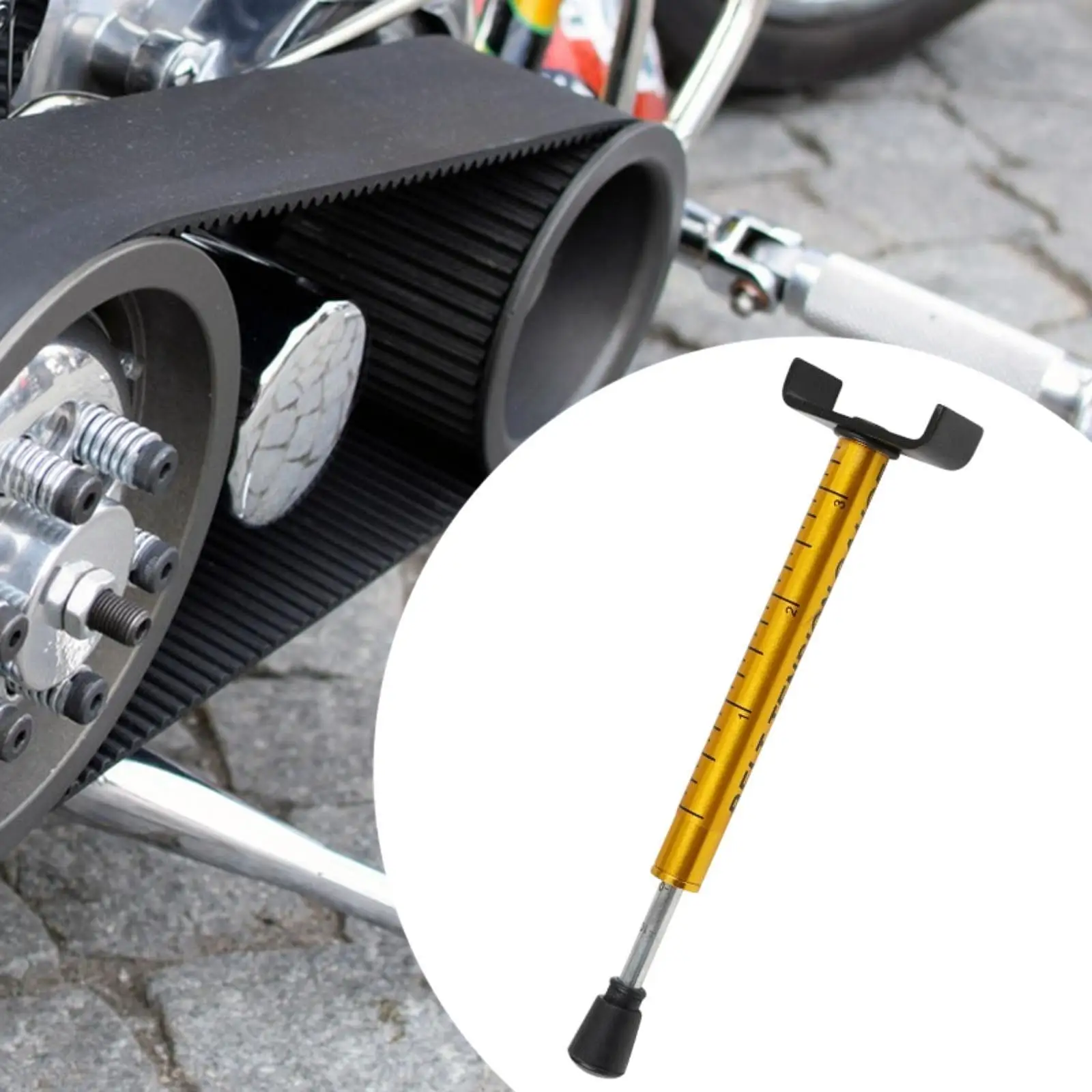 

Belt Tension Gauge Universal Compact Multifunctional Professional Adjustable