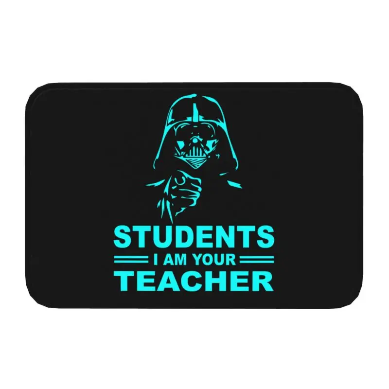 Custom Geek Math Doormat Non-Slip Entrance Bath Kitchen Floor Door Mats Students I am your Teacher Toilet Rug Carpet Footpad