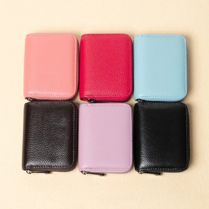 ID Cards Holders Bank Credit Bus Cards Cover Women Men Coin Pouch Wallets Bag Business Zipper Card Holder Organizer Bags